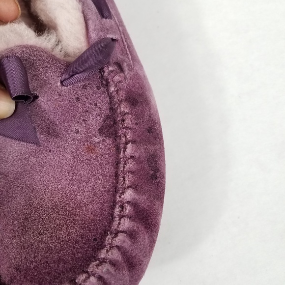 Ugg Purple Dakota Slip On Shoe Size 6 - Picture 6 of 8